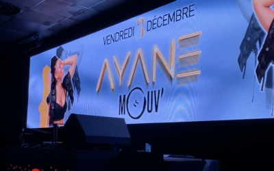 Le Live club – Ecran leds interieur