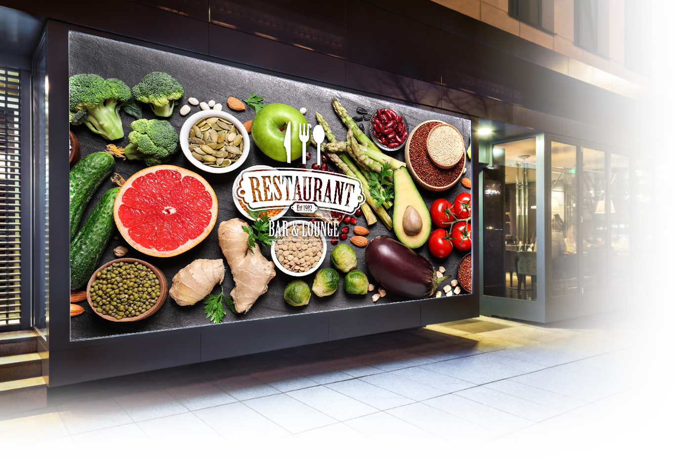 ecran-led-outdoor affichage dynamique